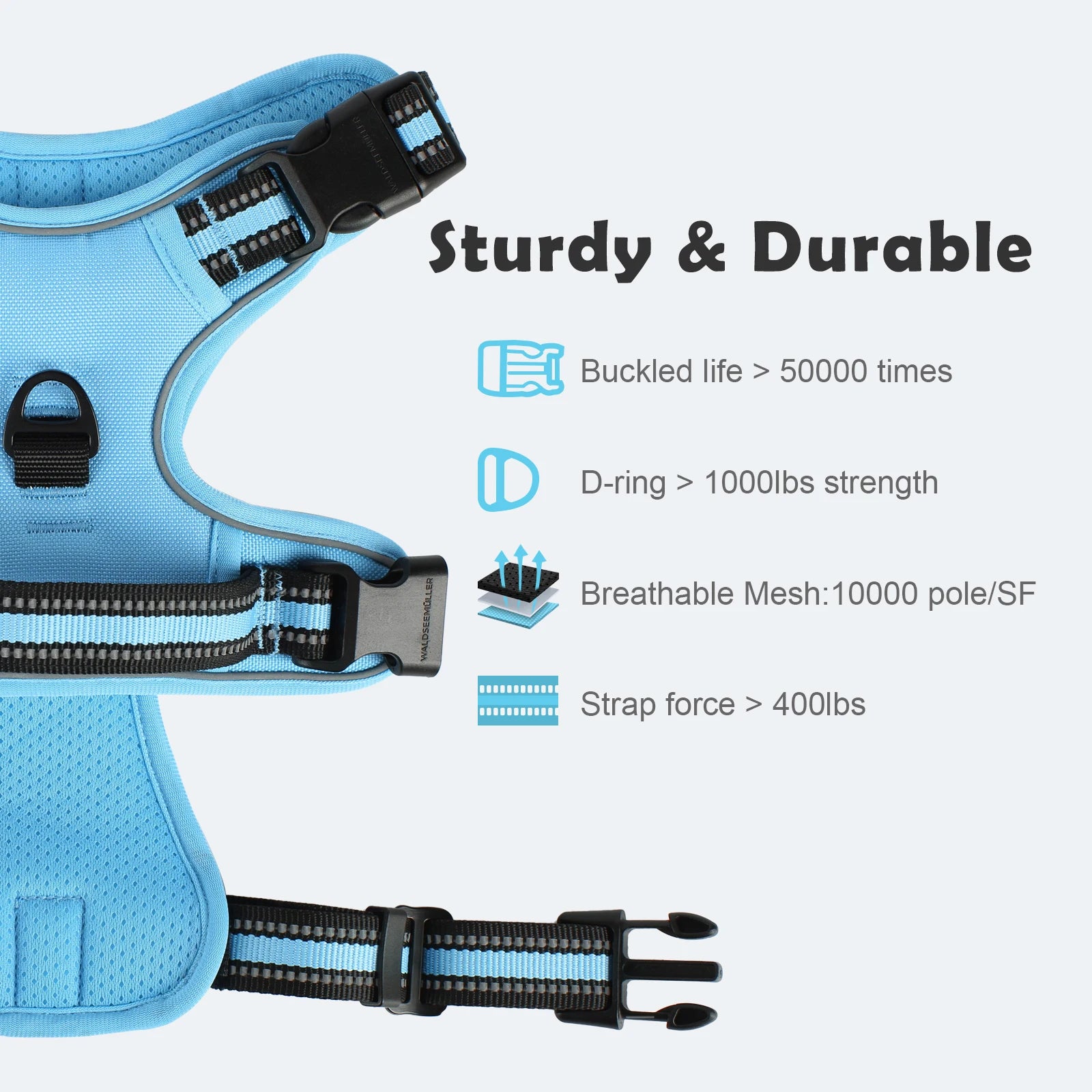 No-Pull Dog Harness & Leash Set