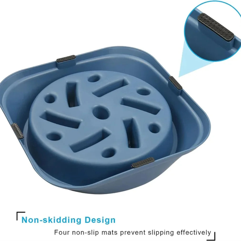 Anti-Gulp Slow Feeder Bowl