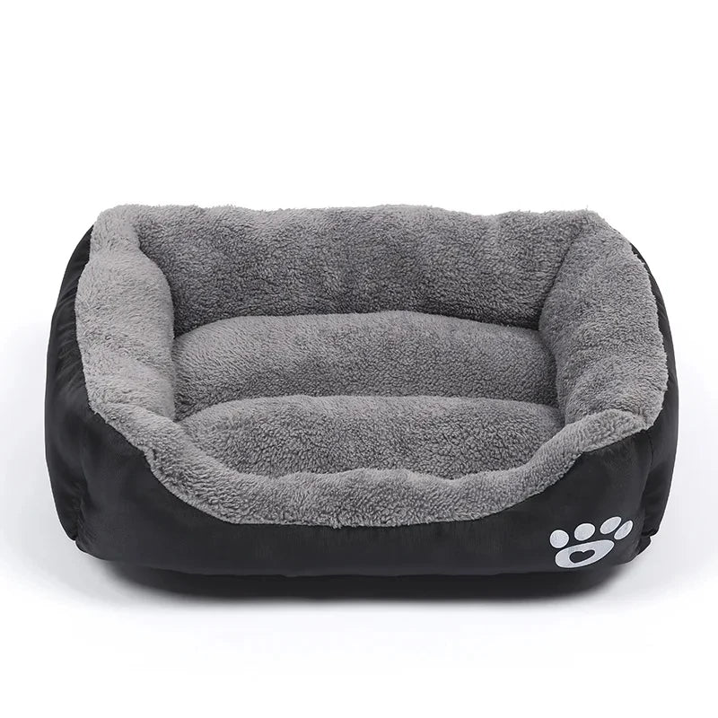 Plush Square Dog Sofa Bed