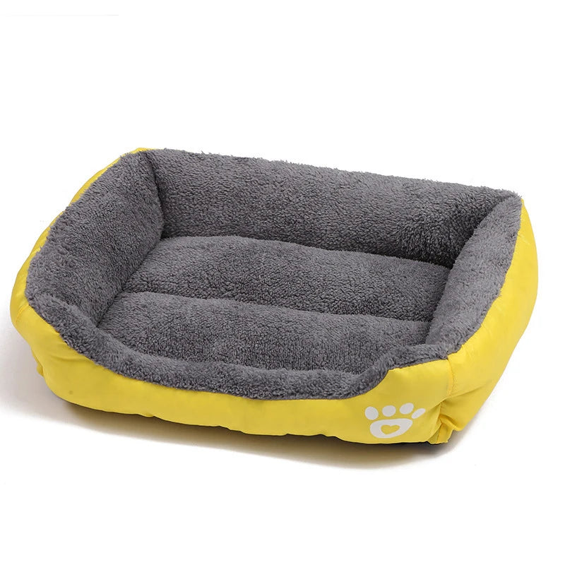 Plush Square Dog Sofa Bed