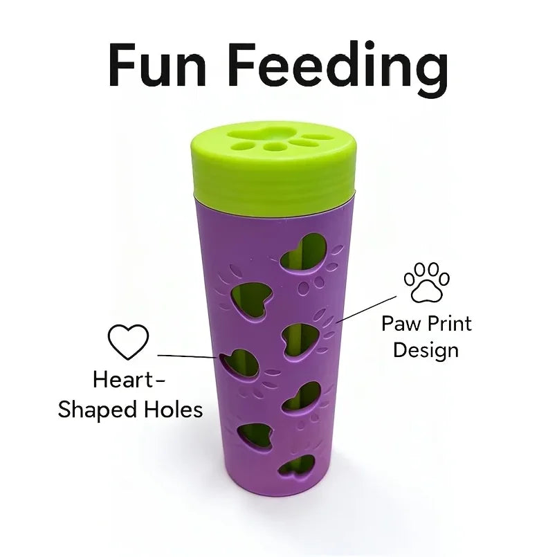 Interactive Slow Feeder Puzzle Bowl