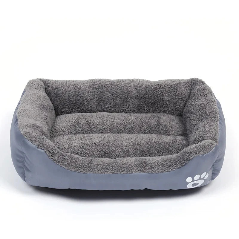 Plush Square Dog Sofa Bed