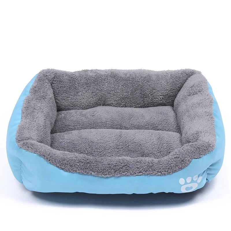 Plush Square Dog Sofa Bed